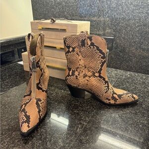 Paige cowboy boots size 8.5 - never worn!